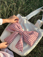 Pink Middle bow bag